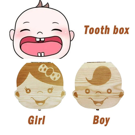 Baby Teeth and Hair Storage Box