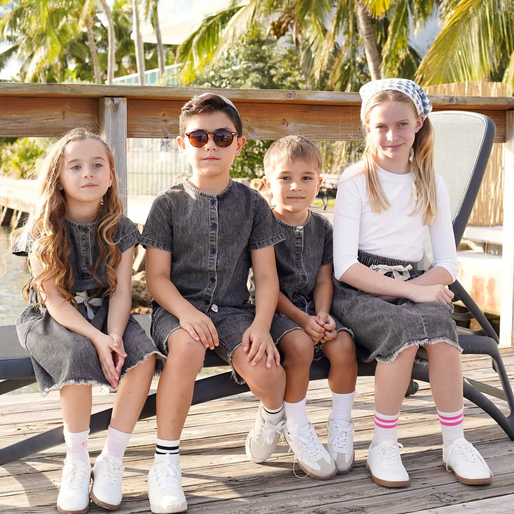 Spring/Summer Denim Collection Family Dress Set - Twinning Joy